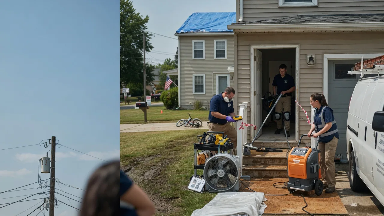 Water Damage Repair in Gray, PA near me
